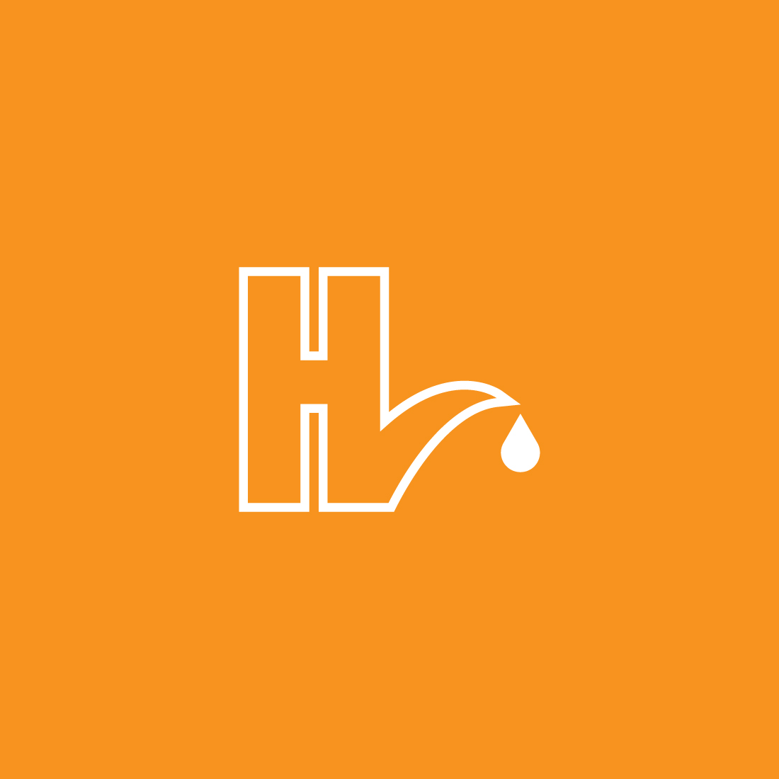 H Letter Logo preview image.