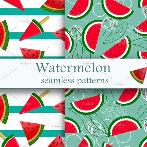 Two watermelon patterns. cover image.