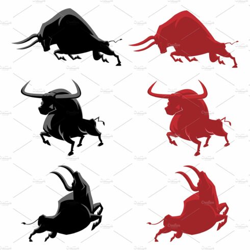 Bull Or Ox Silhouette Symbol cover image.