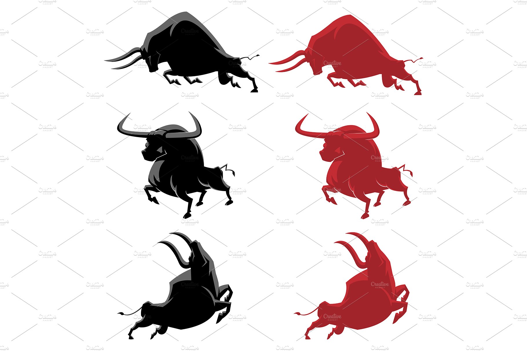 Bull Or Ox Silhouette Symbol cover image.