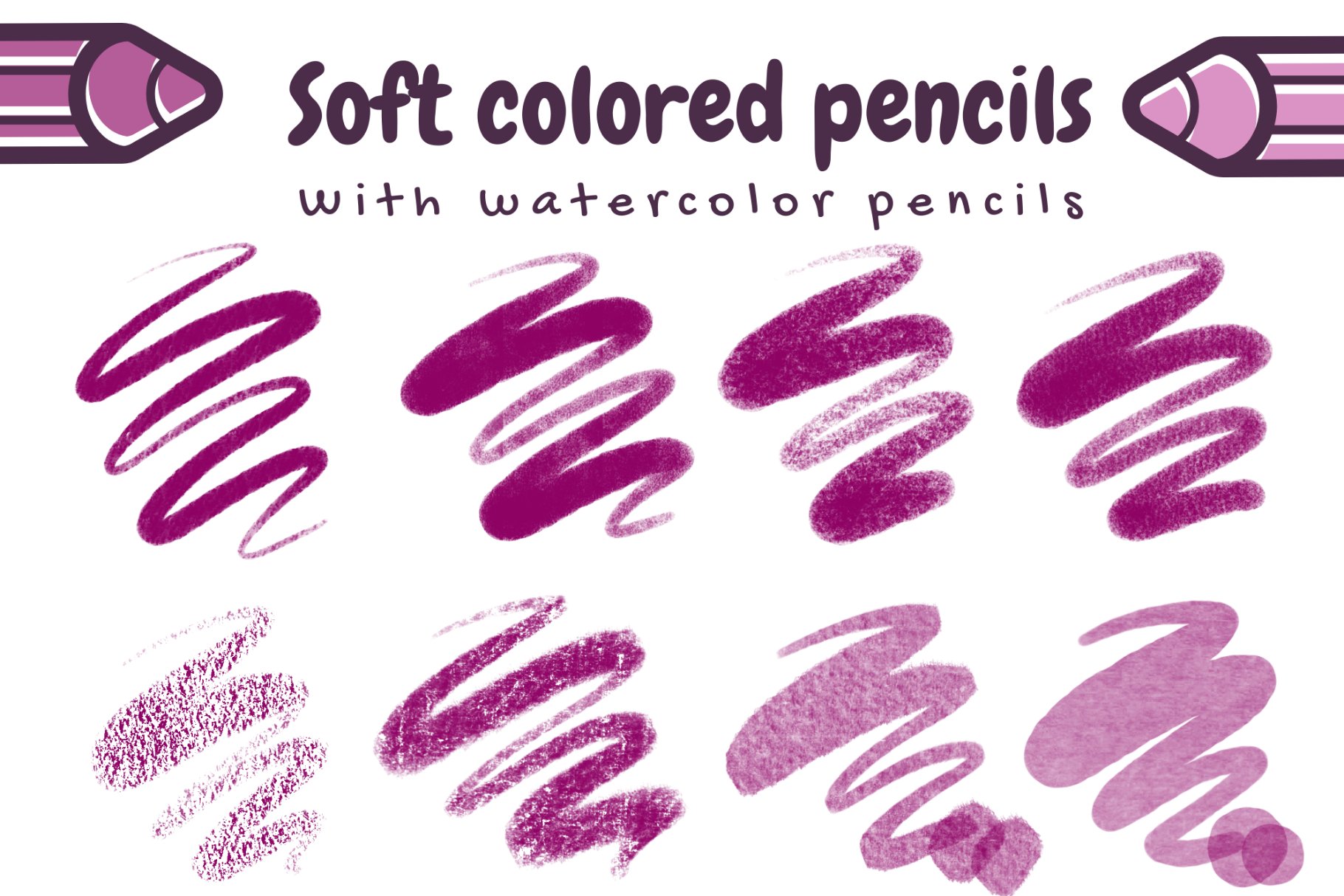 33 Colored pencils procreate brushes – MasterBundles