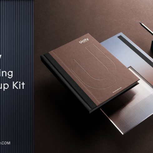 Unify Branding Mockup Kit cover image.
