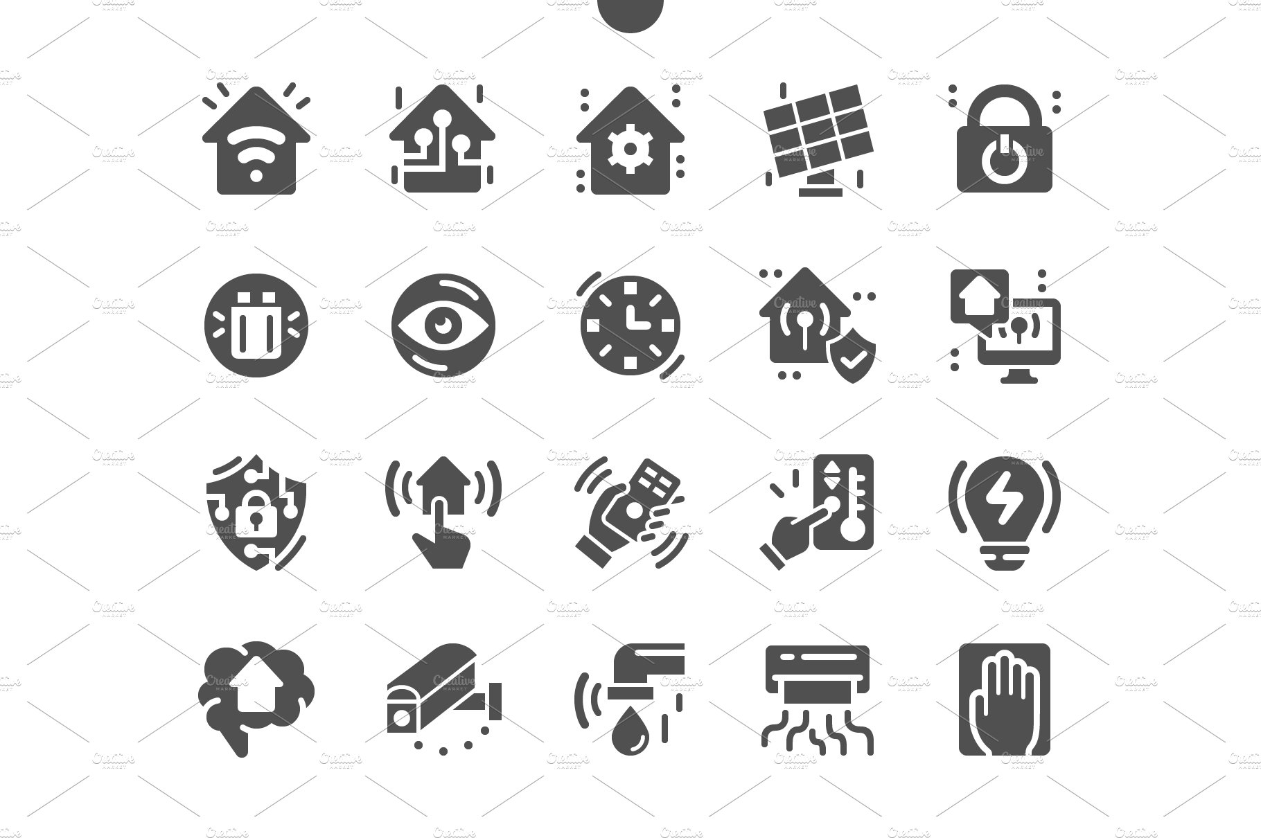 Smart House Icons cover image.