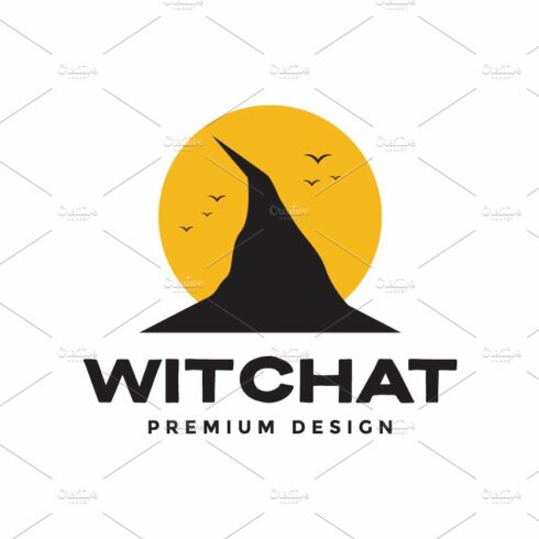 vintage witch hat with sunset logo cover image.