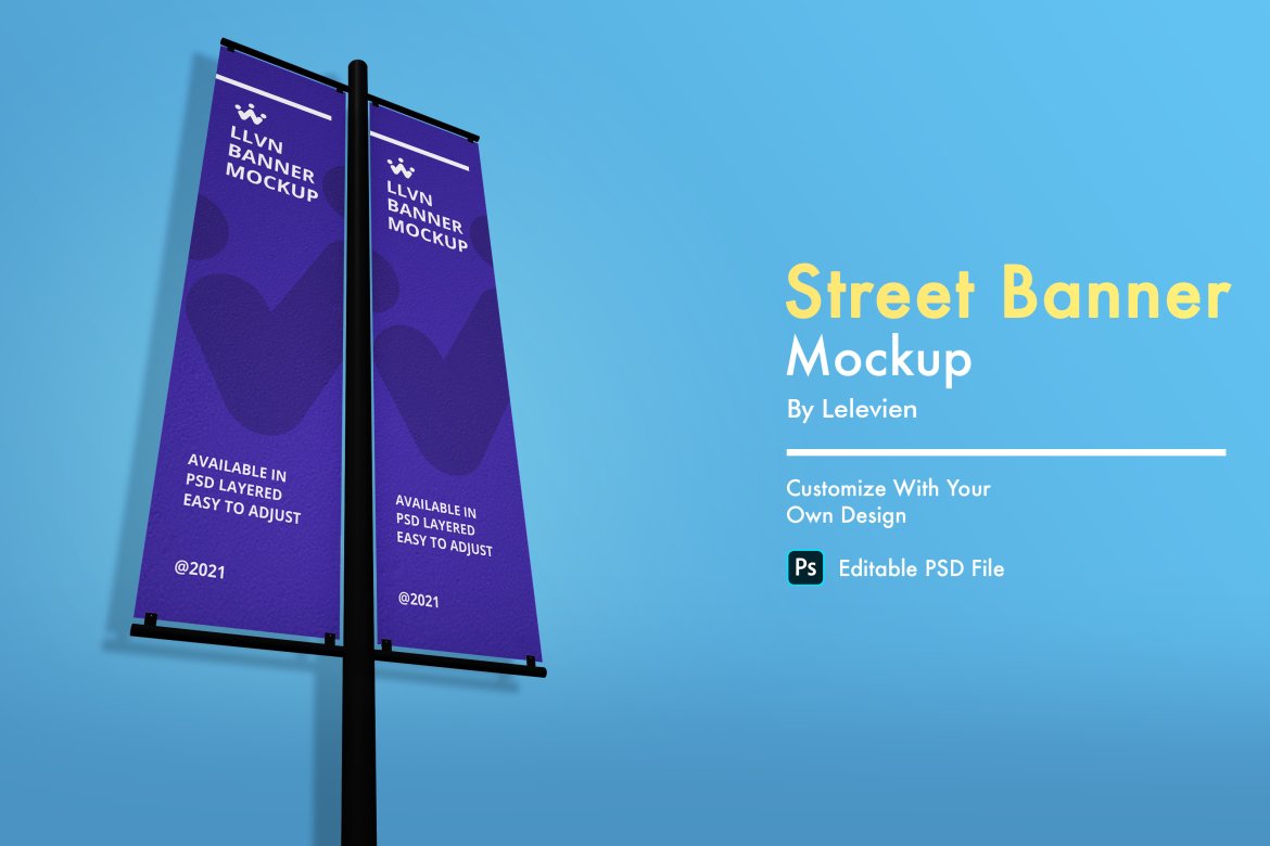 Outdoor Advertising Mockup cover image.