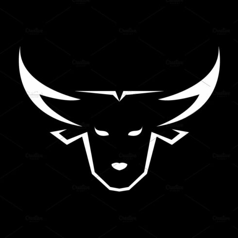 face white cow or buffalo logo cover image.