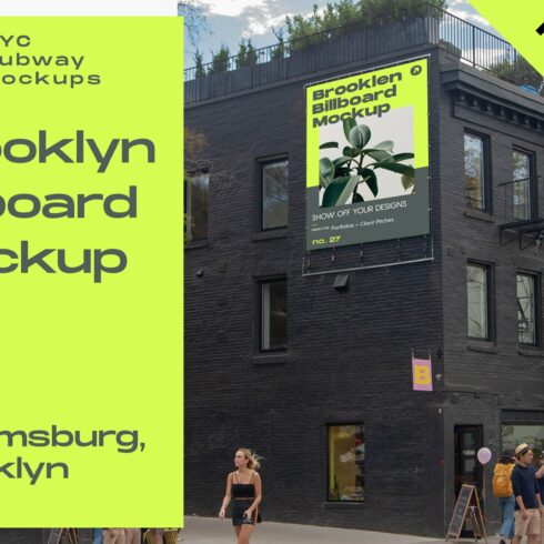 Brooklyn Billboard Mockup cover image.