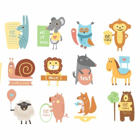 Animals with Ribbons and Boards cover image.