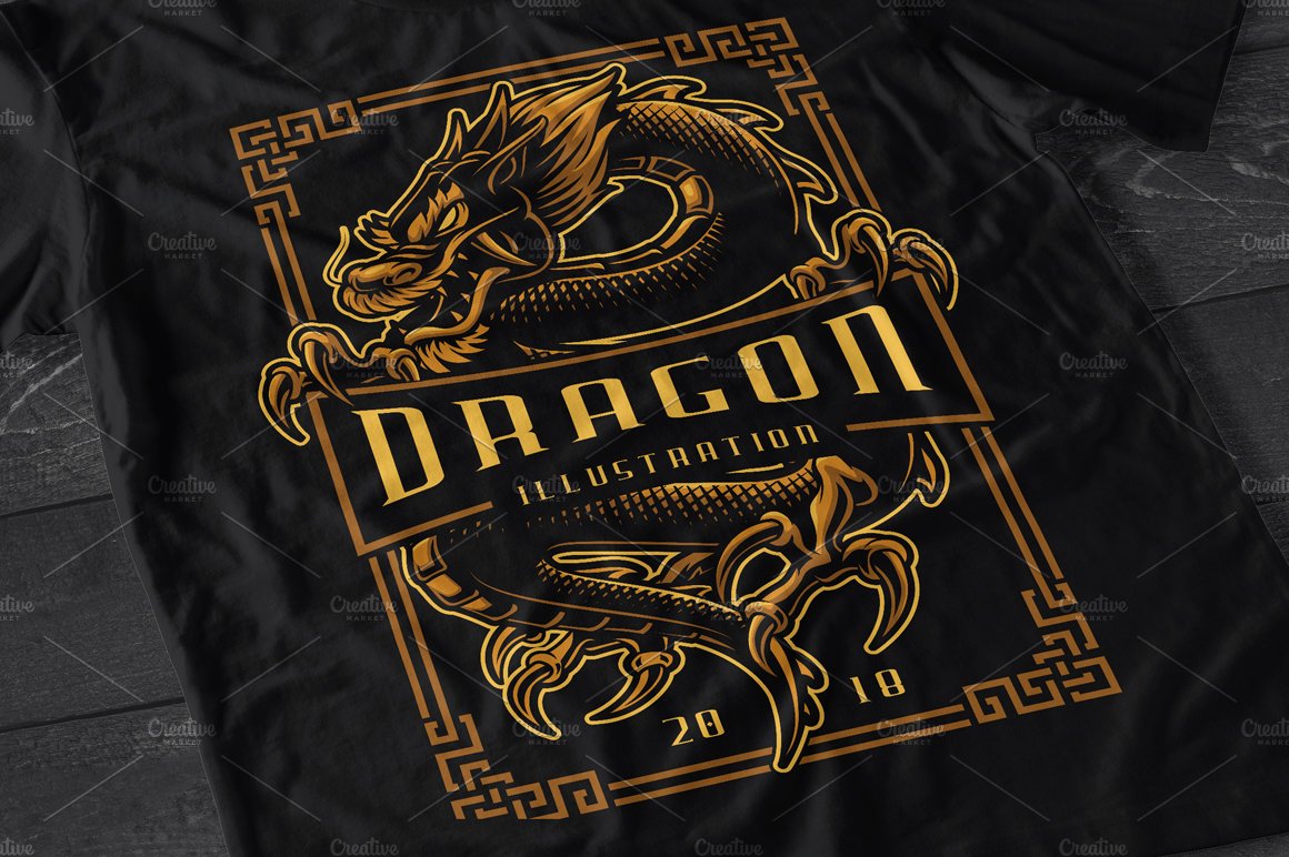 Asian Dragon preview image.