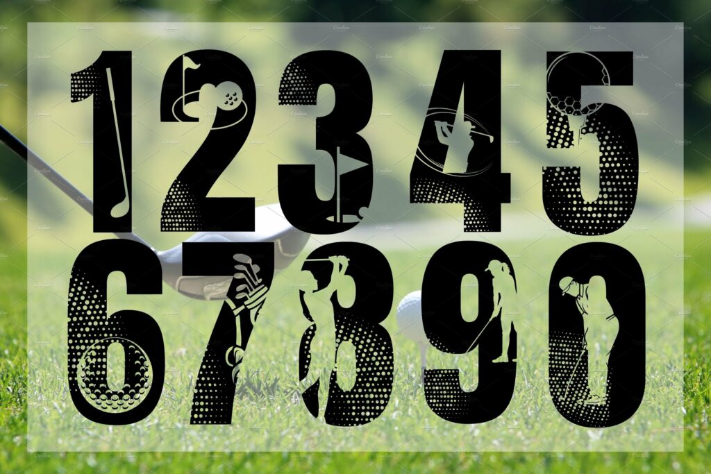 Golf, Golf Display font – MasterBundles