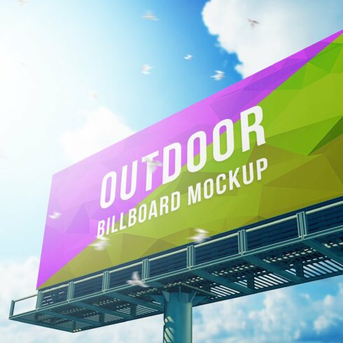 Outdoor Billboard Mockup cover image.