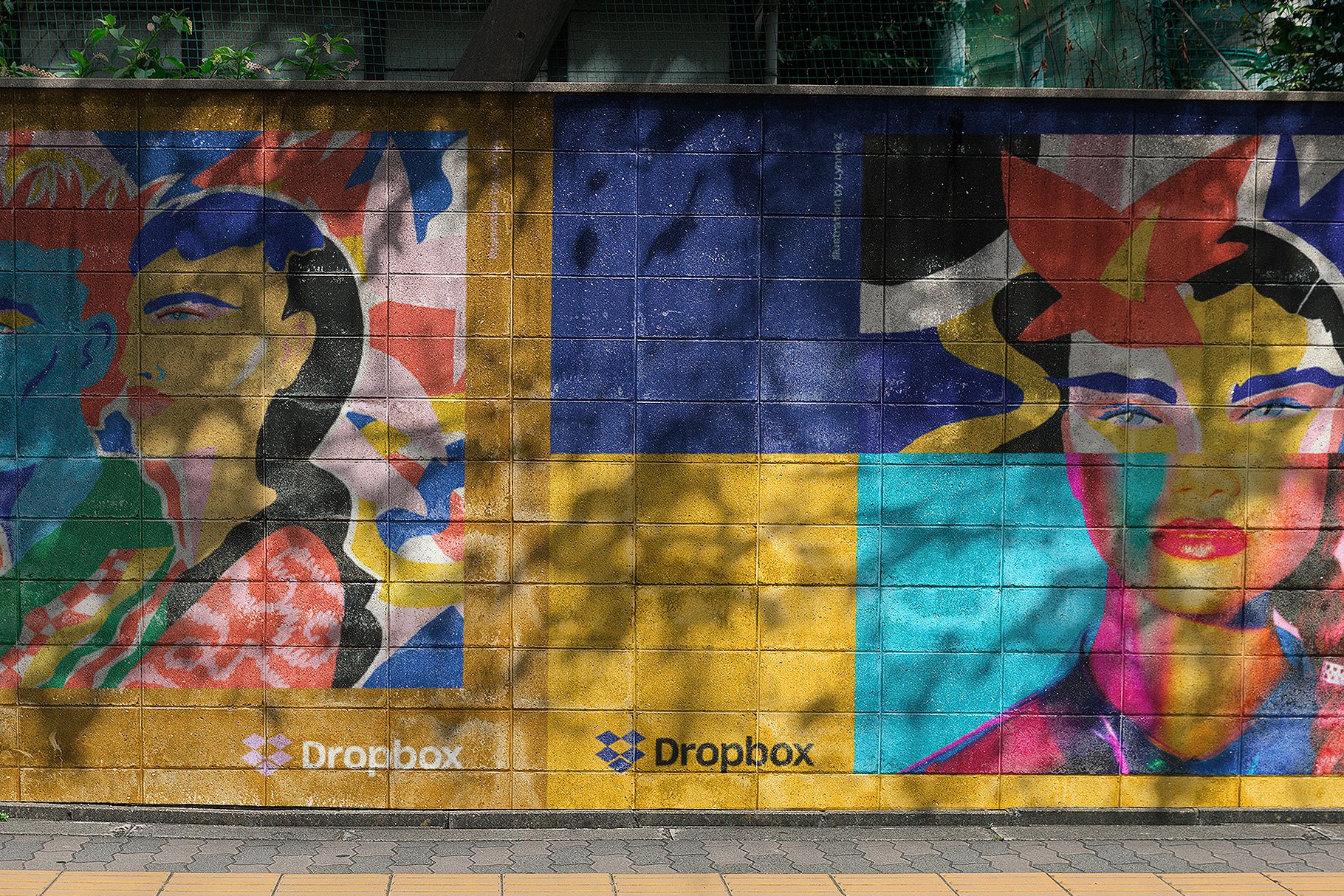 Mural Street Mockup preview image.