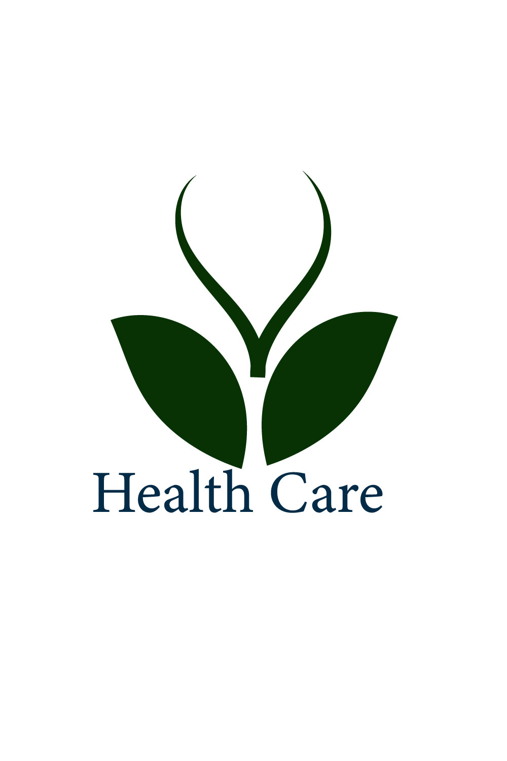 Free Medical Care Logo pinterest preview image.
