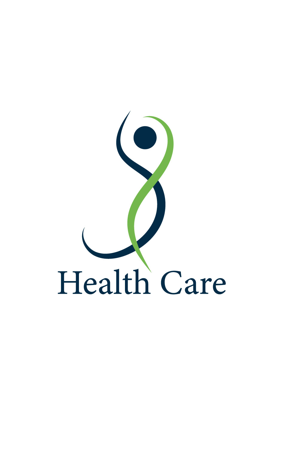 Free Spa Health Care Logo pinterest preview image.