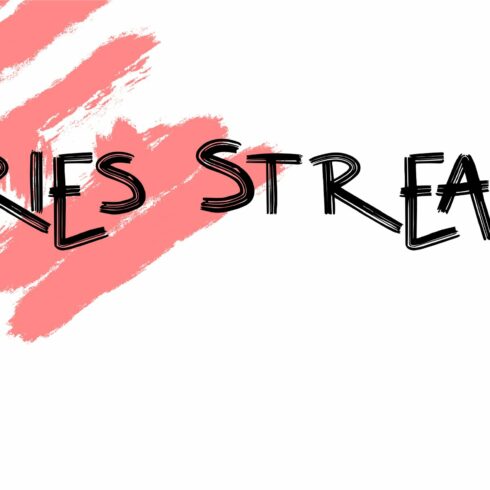 Aries Streaks Typeface cover image.