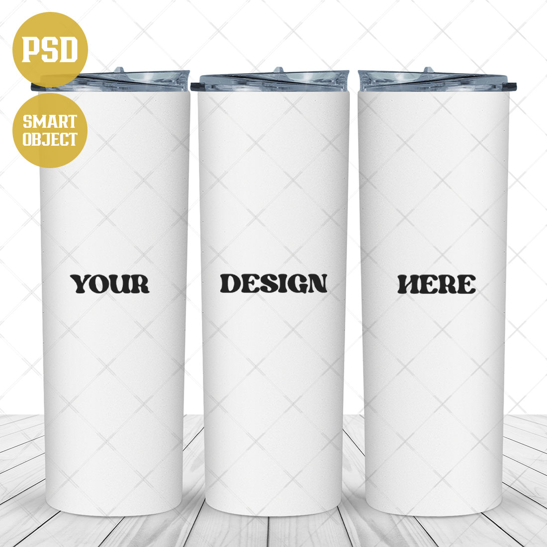 Skinny Tumbler Mockup | PSD Mockup cover image.