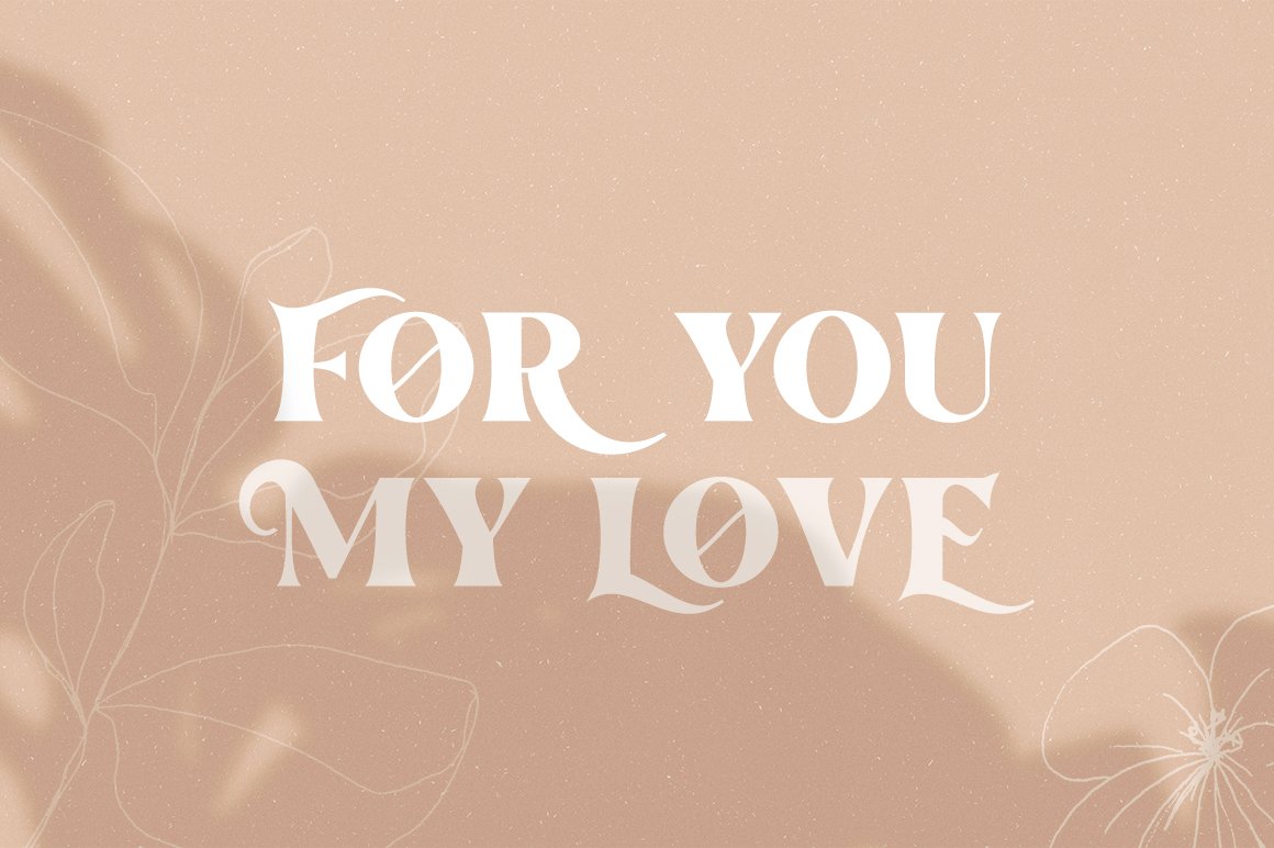 The Love For Money Font Duo preview image.