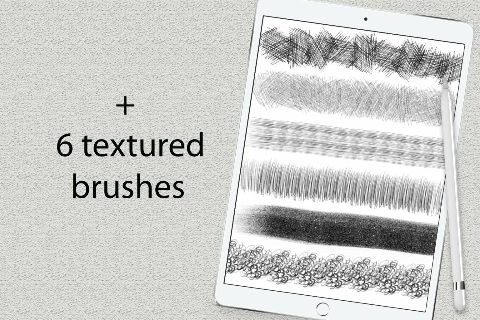 Graphite pencils procreate brushes MasterBundles