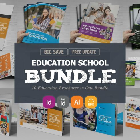 Education Brochure Bundle v2 cover image.
