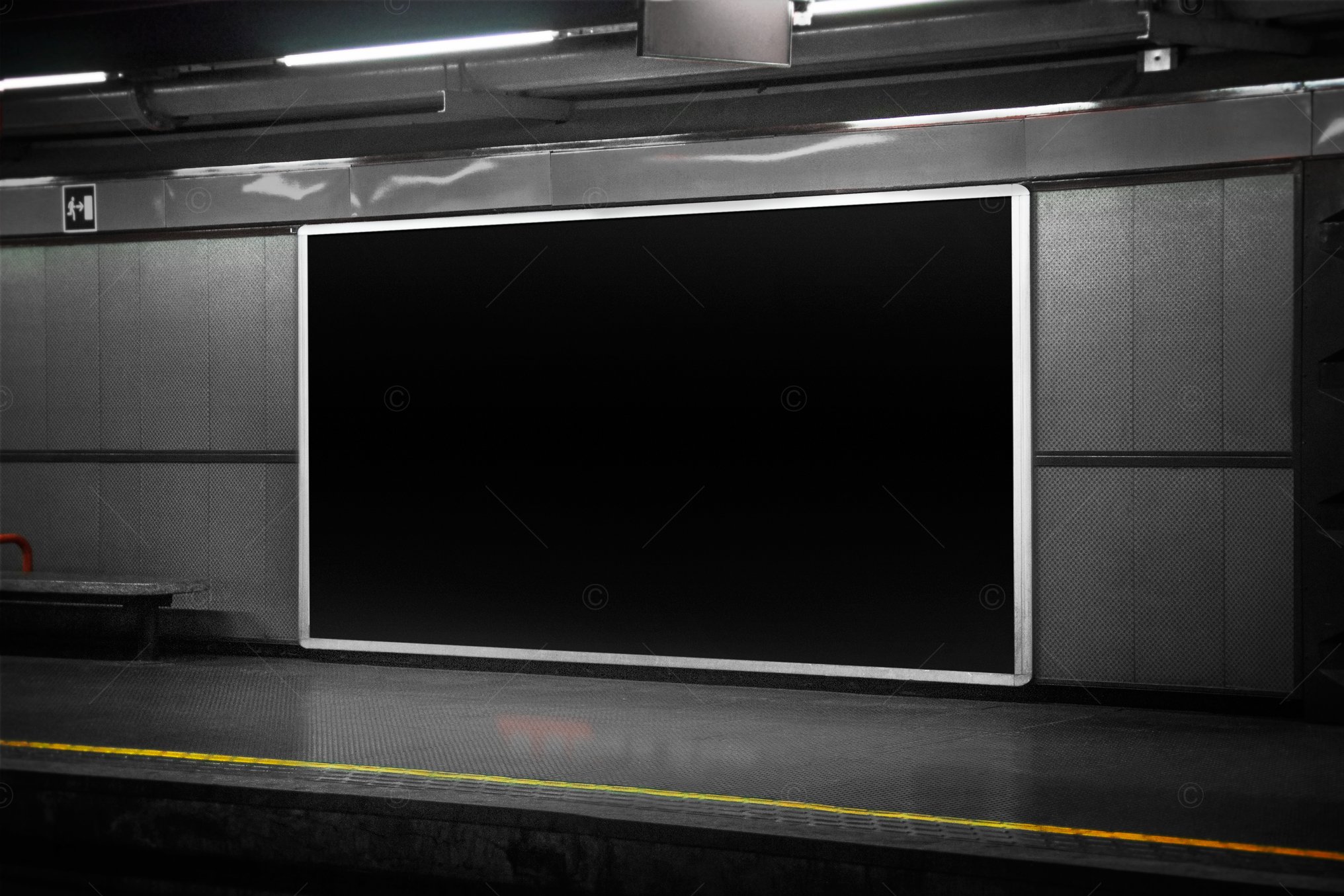 Subway Mockup preview image.