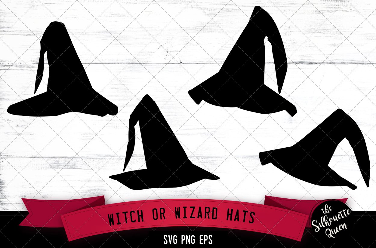 Witch or Wizard Hats Vector cover image.