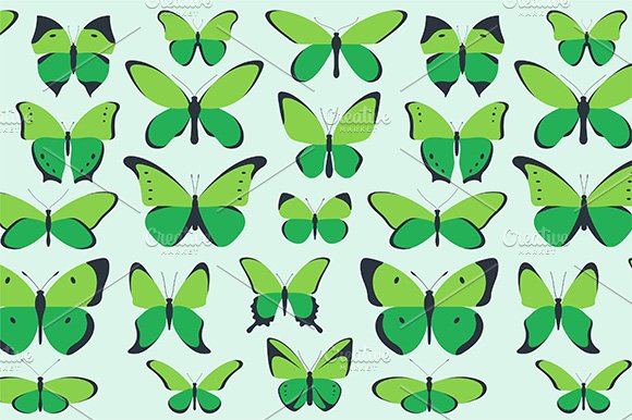 Butterflies set cover image.