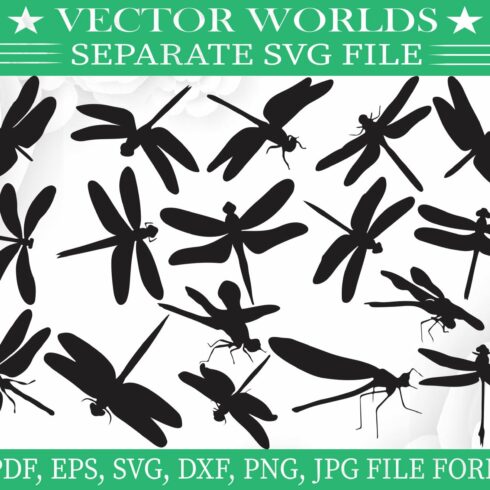 Dragonfly Svg, Dragon, Fly Svg cover image.