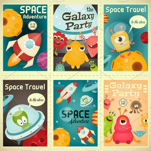 Space Posters Set cover image.