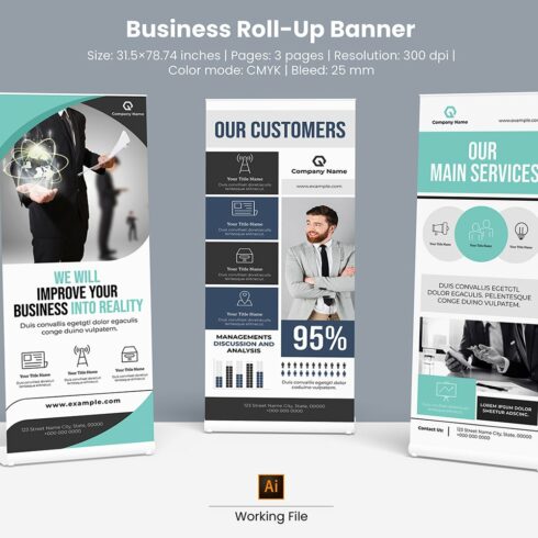 Business Roll Up cover image.