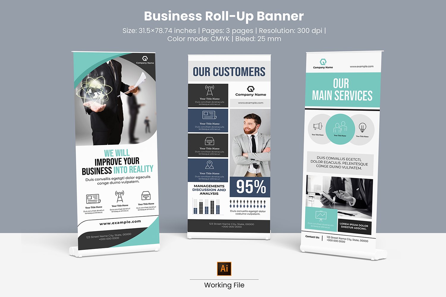 Business Roll Up cover image.