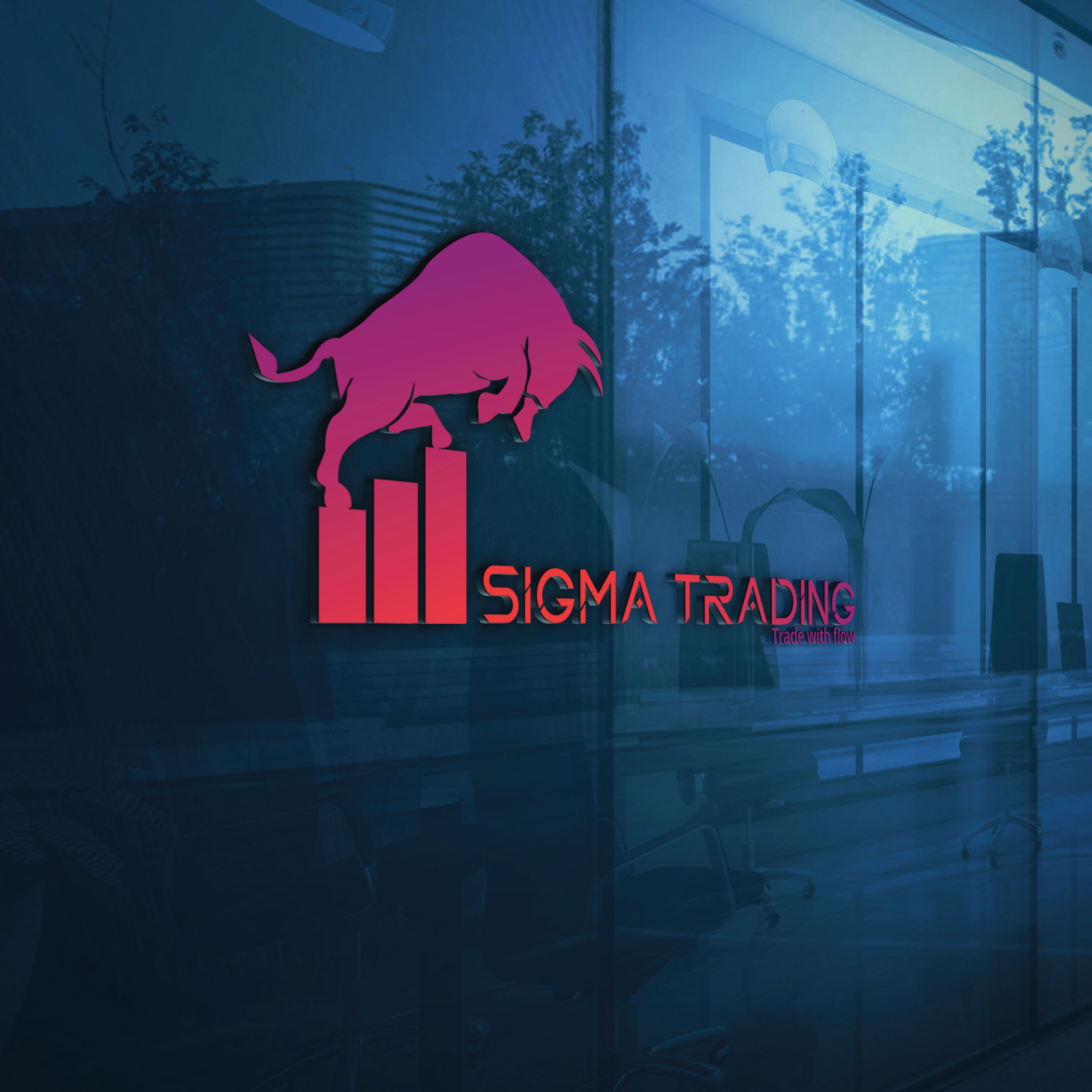 Trading logo for your company (Sigma trading) preview image.