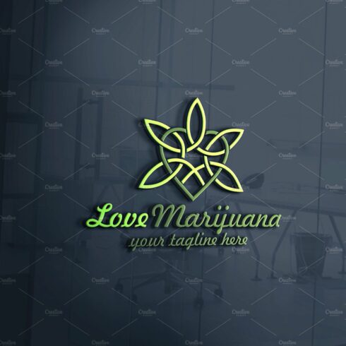 Love Marijuana | Cannabis Logo cover image.