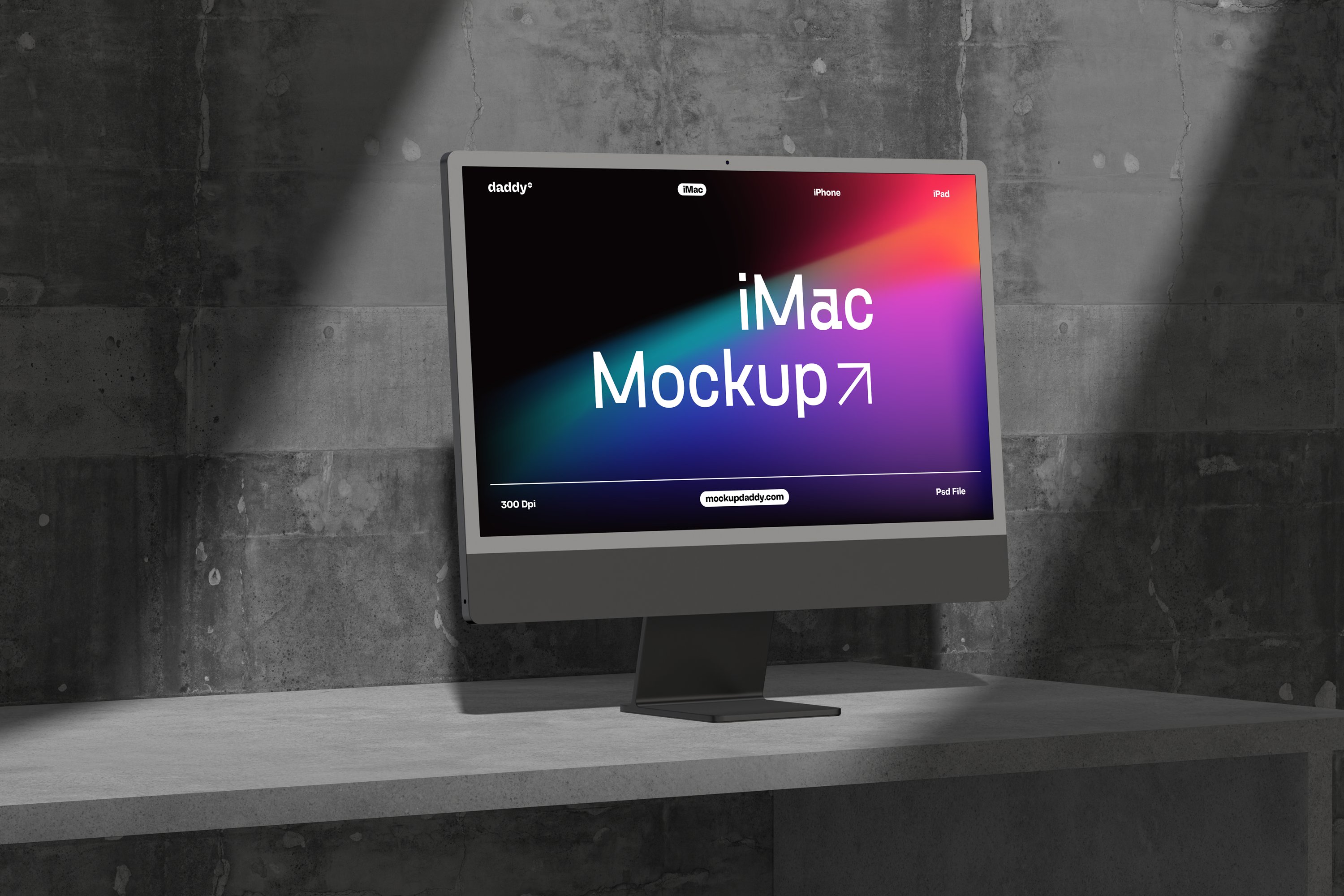 iMac Mockup Scene - 4 cover image.
