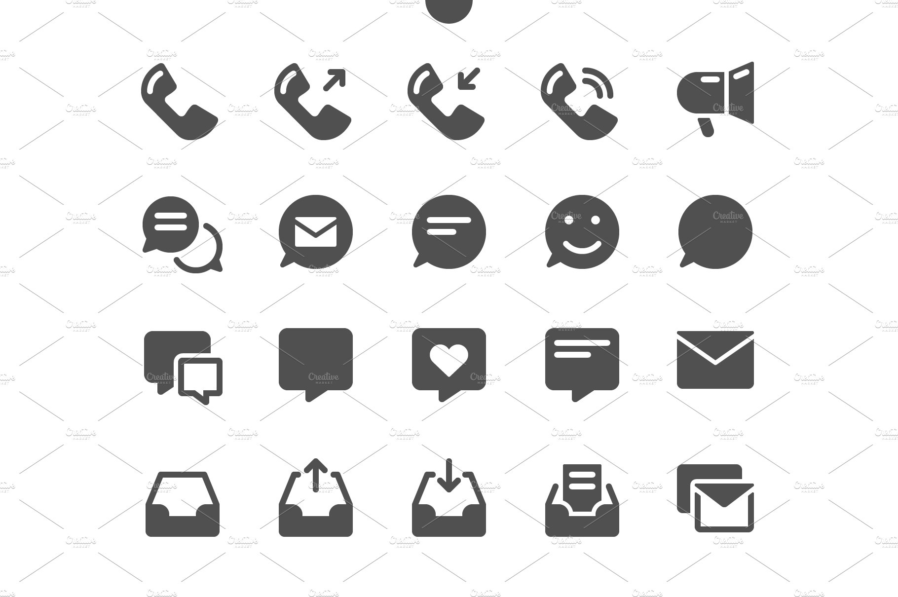 Communication Icons cover image.