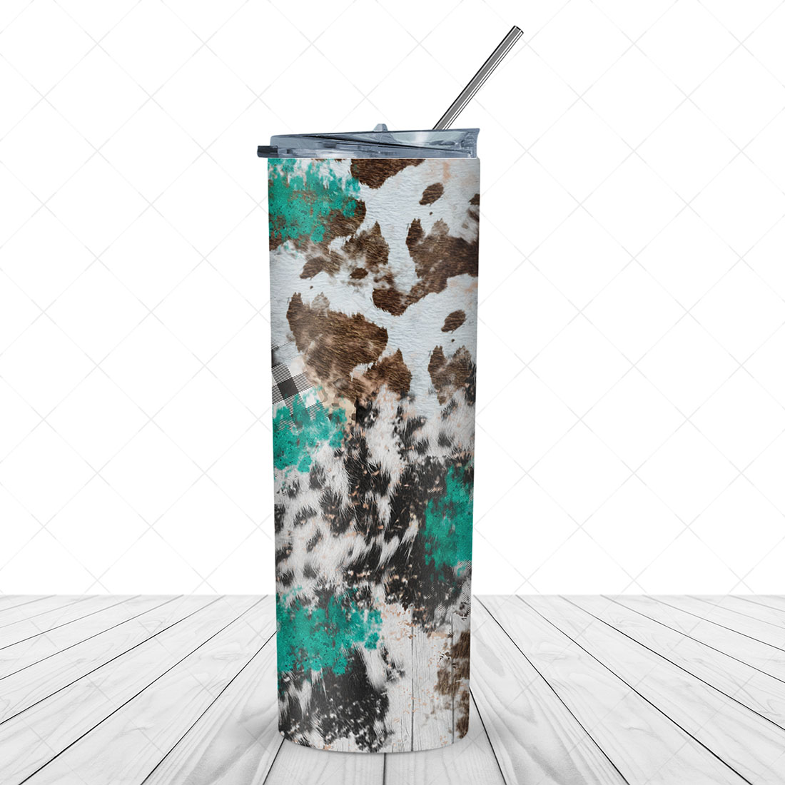 Skinny Tumbler Mockup | PSD Mockup preview image.