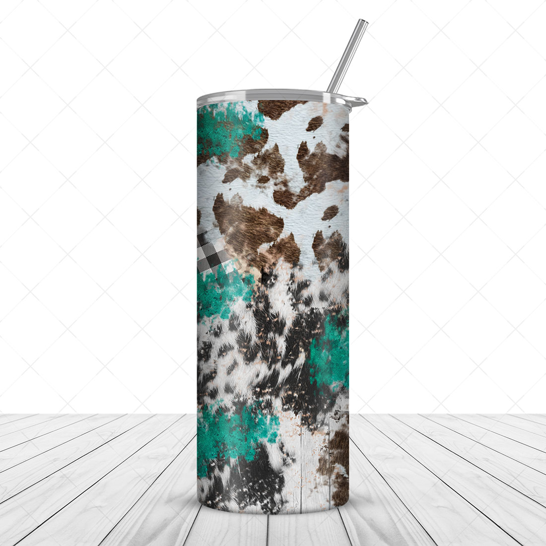 Skinny Tumbler Mockup | PSD Mockup preview image.