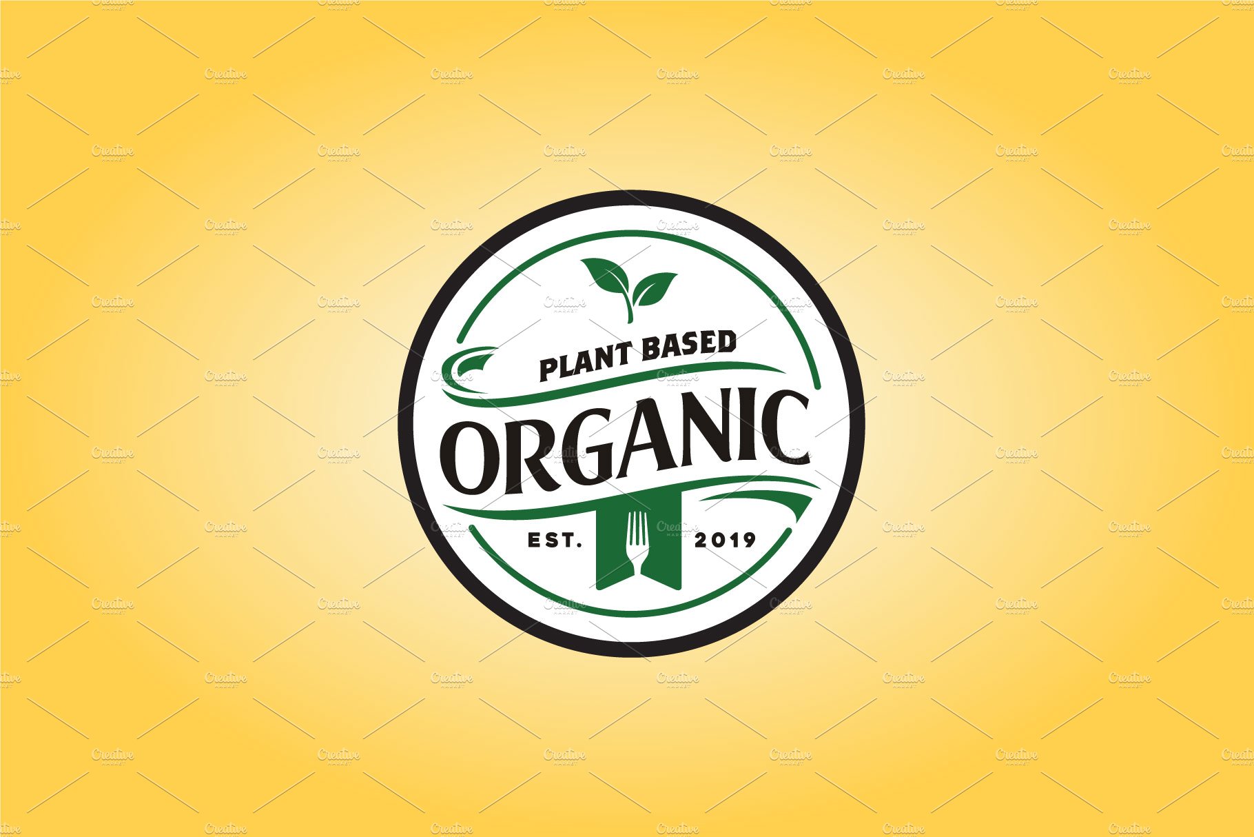 Healthy Food Organic Fresh logo cover image.