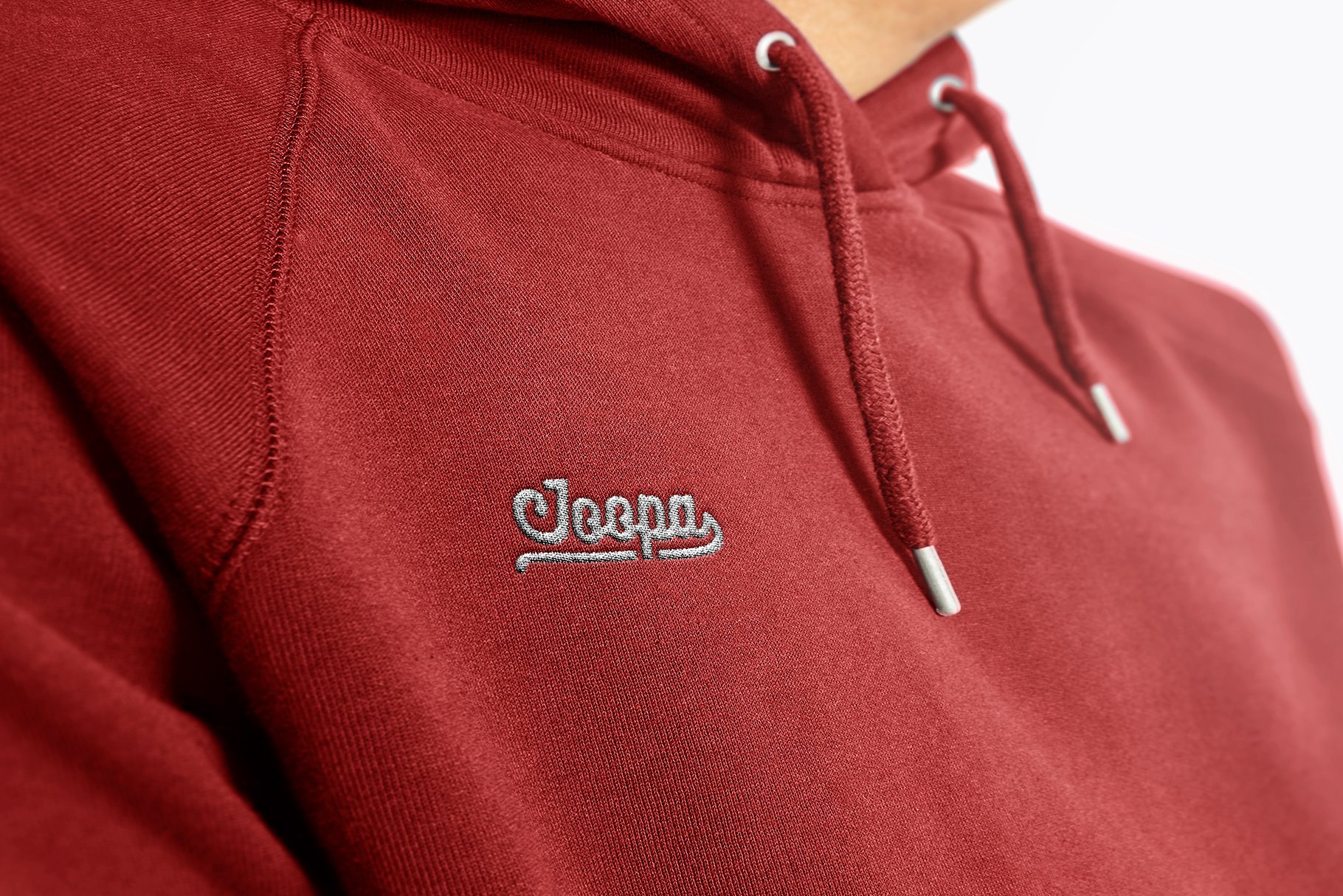Logo Mockup Embroidered Hoodie cover image.