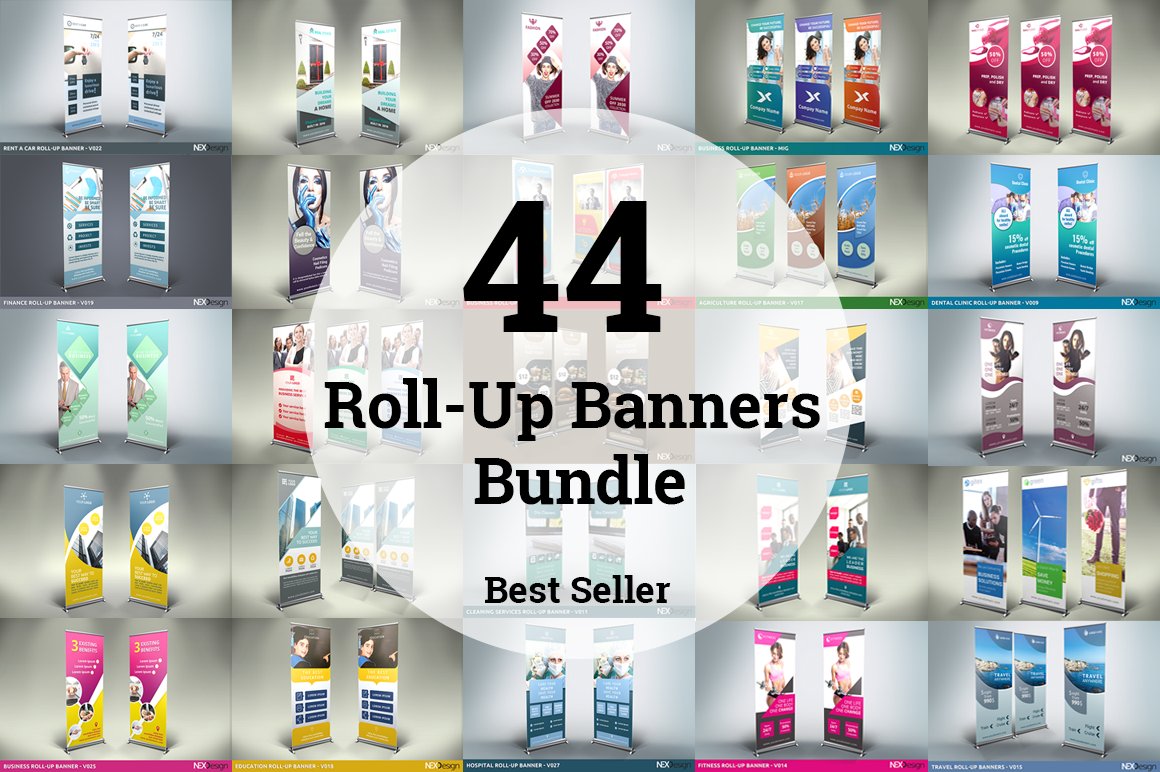 44 Roll-Up Banners Bundle - SK cover image.