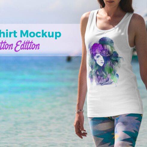 T-Shirt Mockup Vacation Edition cover image.