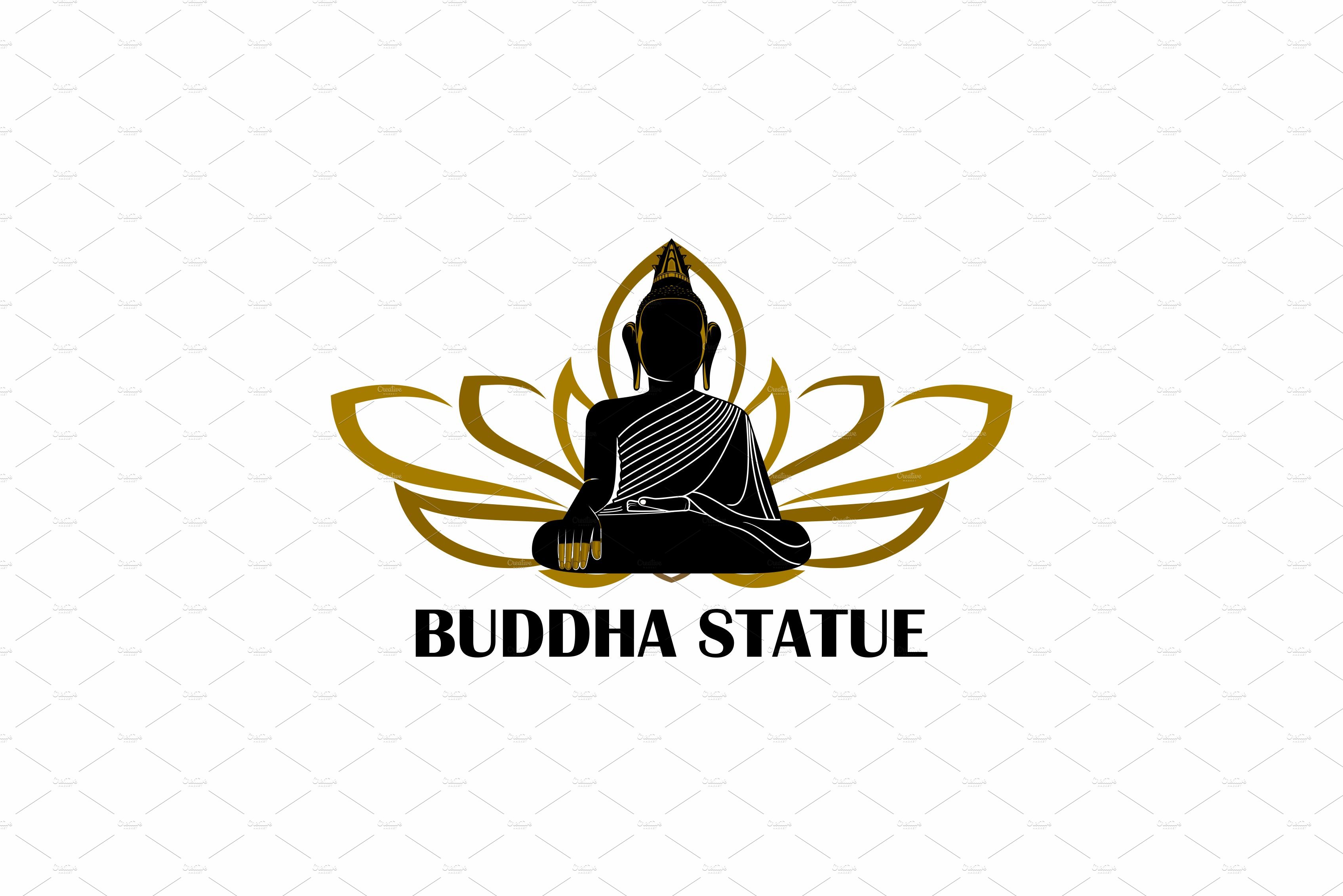 Buddha logo design silhouette sketch Vectors graphic art designs in  editable .ai .eps .svg .cdr format free and easy download unlimit id:6920590