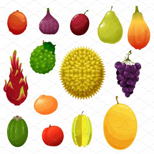 Tropical and exotic fruits cover image.