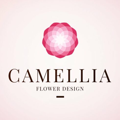 Flower Logo Camellia Logo beauty spa cover image.