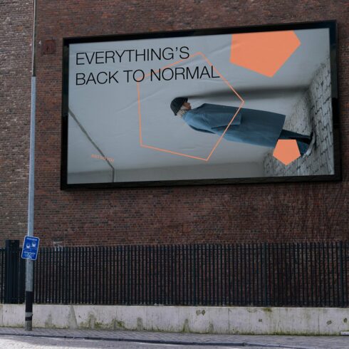 Street Billboard Mockup cover image.