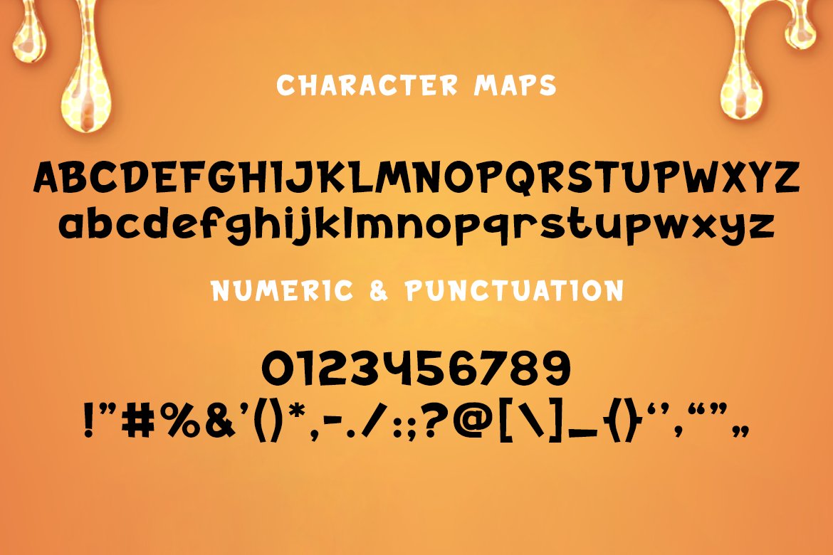 Busy Bee - Cheerful Kids Font preview image.
