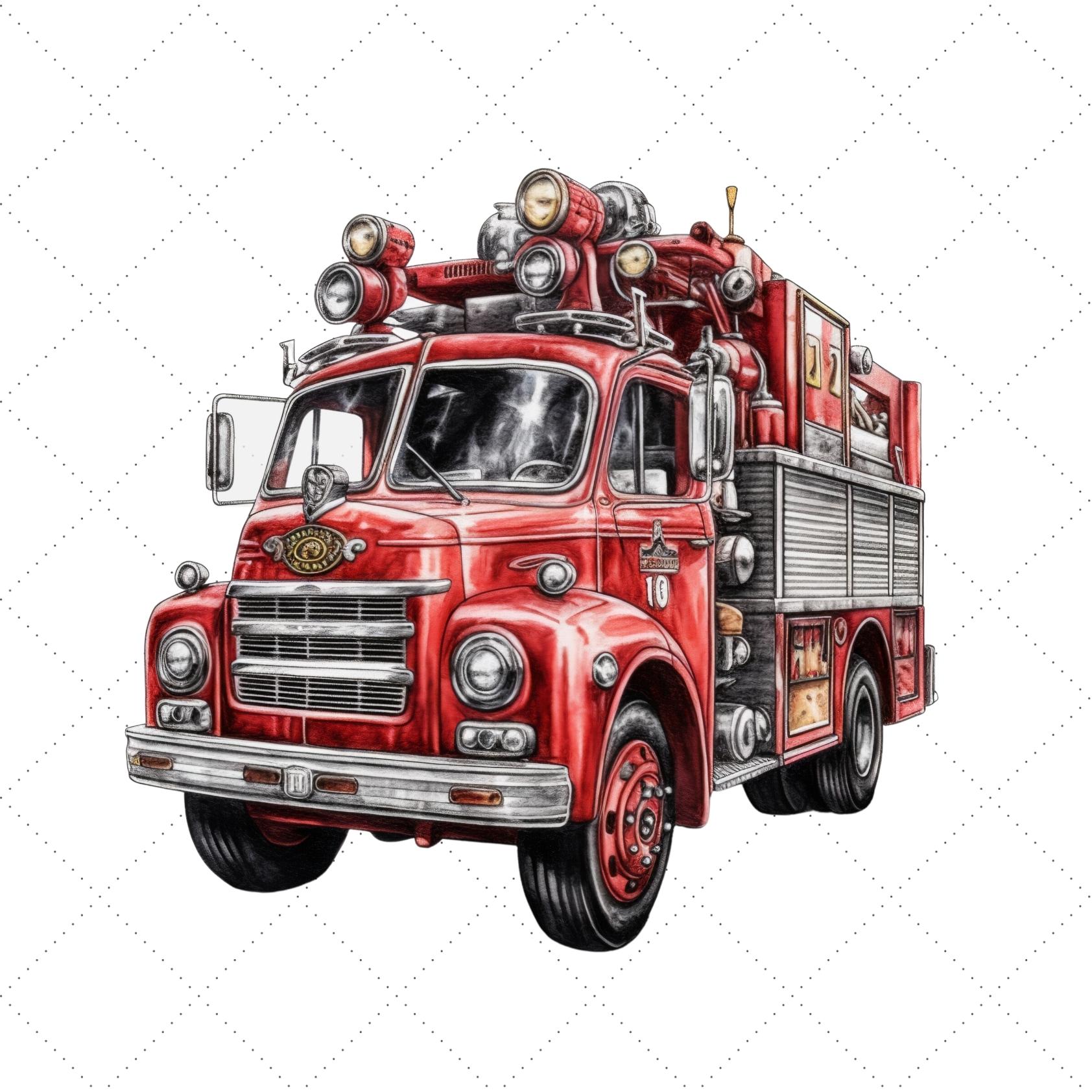 fire engine clip art