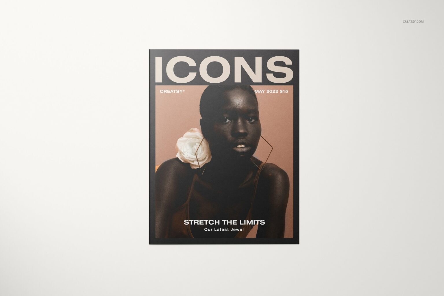 8.5x11 Magazine Mockup Set MasterBundles