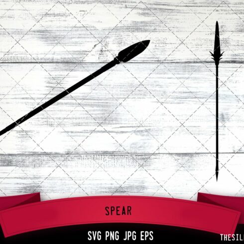 Spear Silhouette Vector cover image.