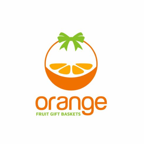 Fresh Orange Lemon Fruit basket Logo cover image.