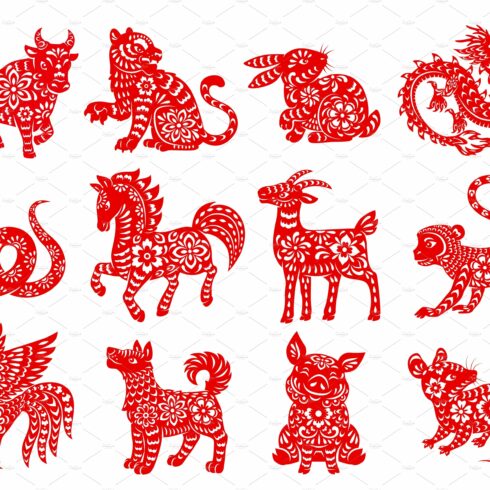 Chinese Zodiac horoscope animals cover image.